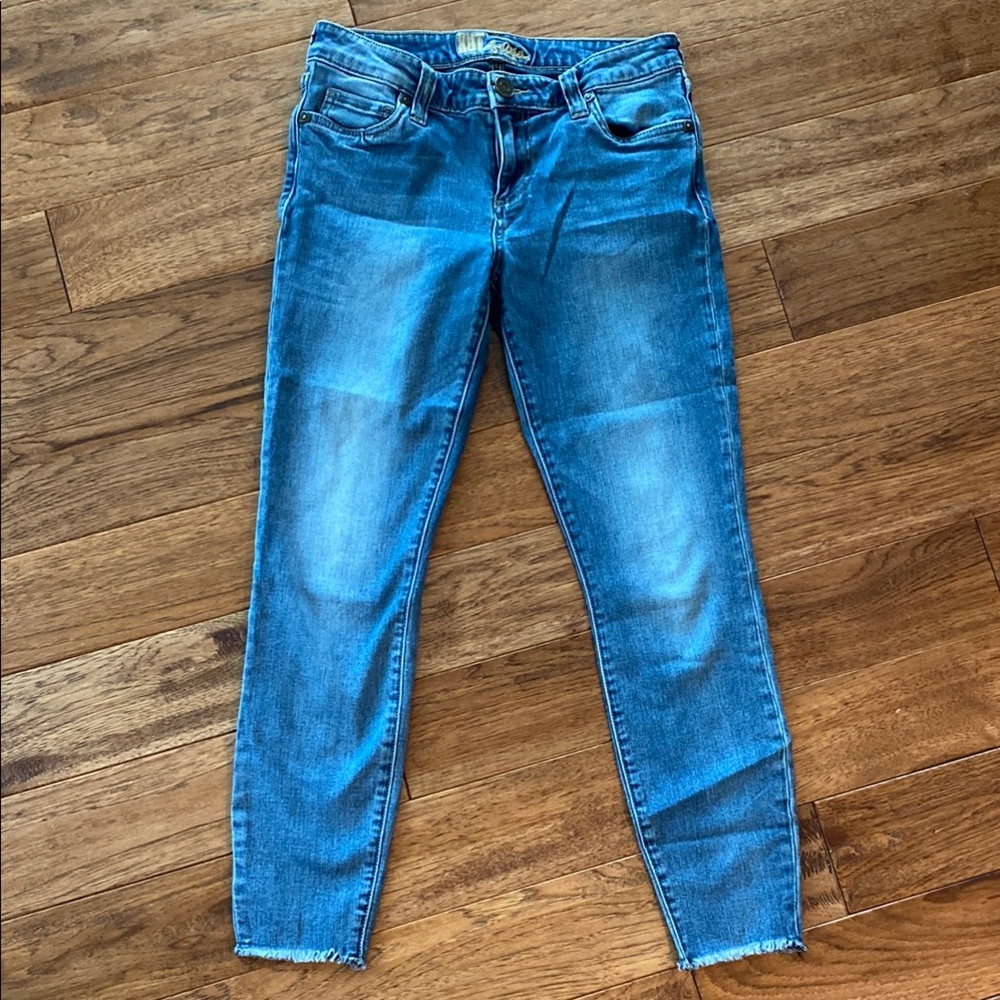 Kut from the Kloth Blue Skinny Jeans with Stretch
